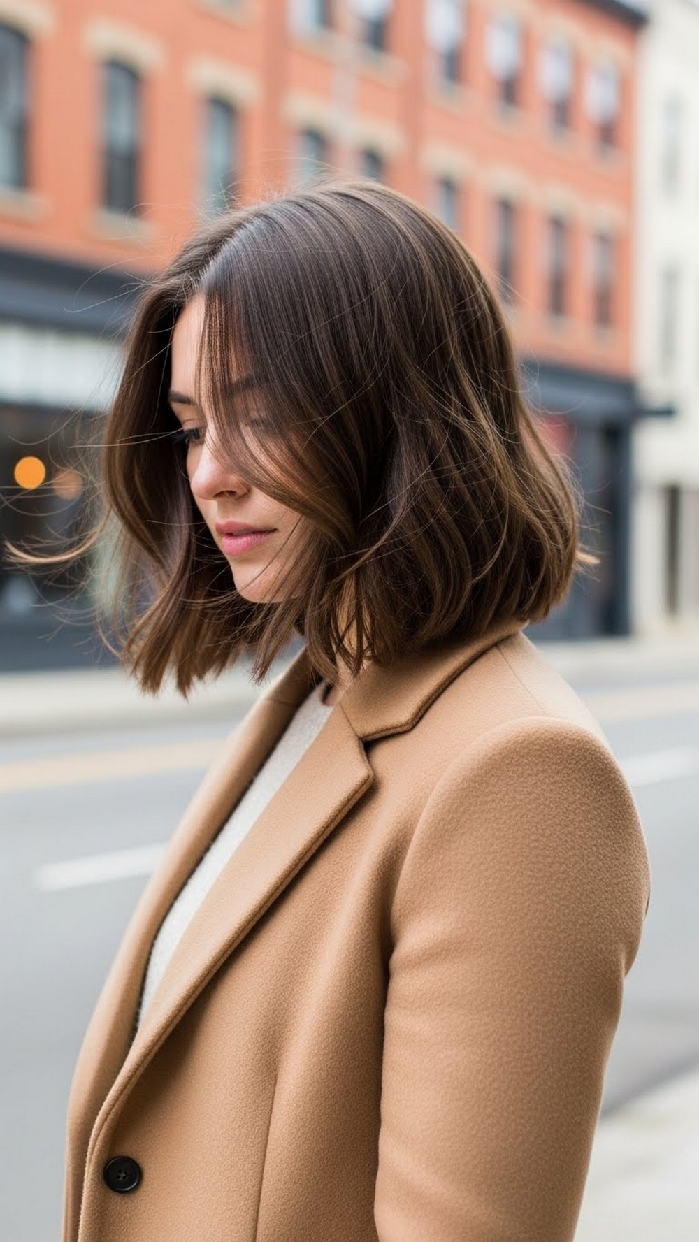 Layered Power Bob for Thick Hair Haircut
