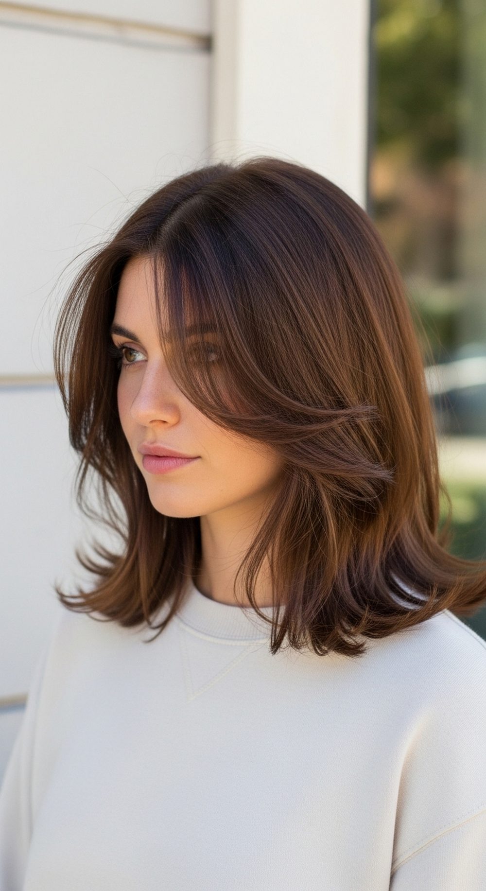 Shoulder Length Soft Wolf with Face Framing Layers